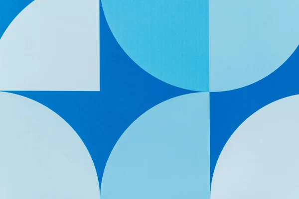 Abstract blue and grey geometric background — Stock Photo