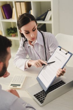 kadın doktor sigorta gösterilen talep formu office adam