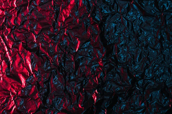 Scintillante Astratto Increspato Rosso Nero Foglio Sfondo — Foto Stock