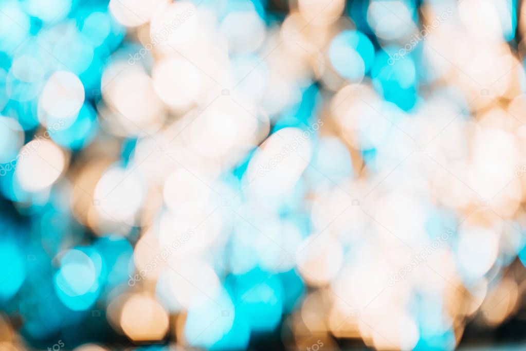 defocused abstract background with beautiful shiny bokeh lights