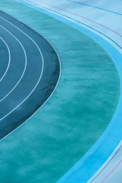 Vista Ángulo Alto Fondo Geométrico Con Líneas Color Estadio — Foto de Stock