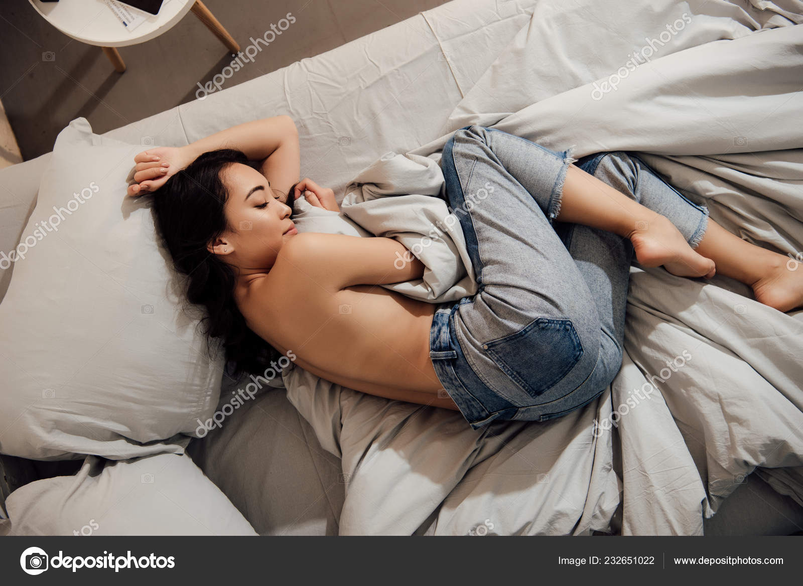 Girl sleep topless sorry, that Girl sleep topless