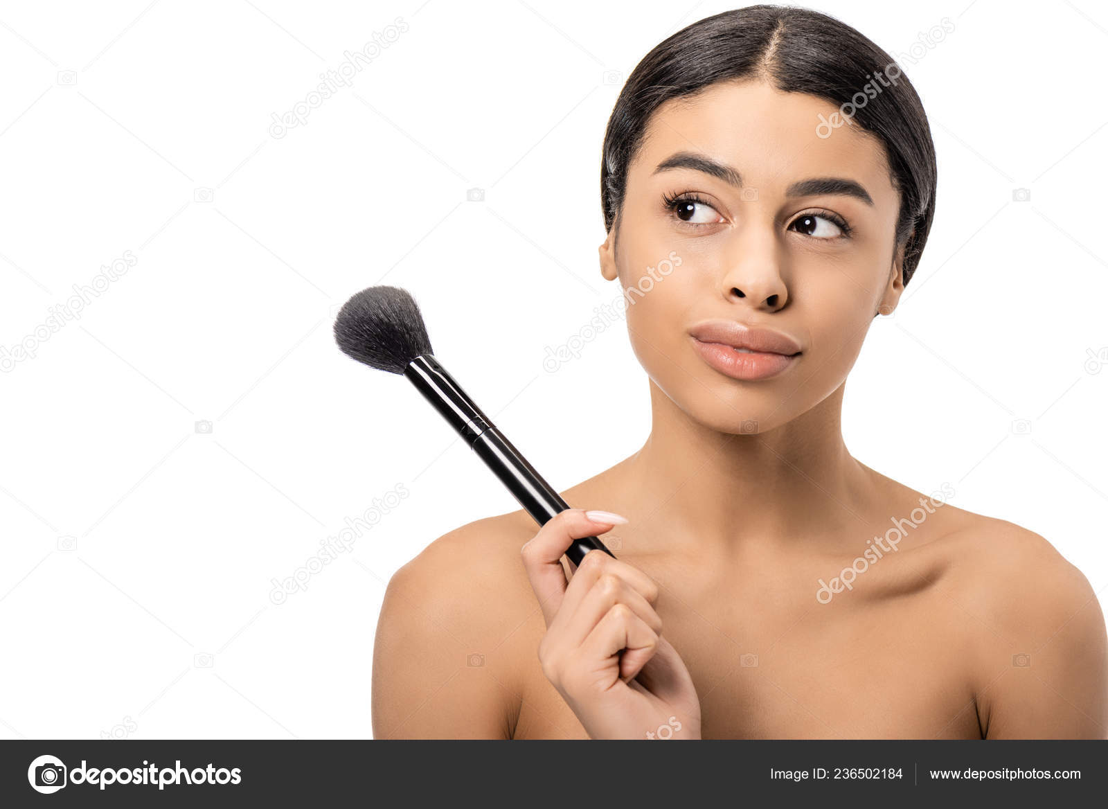 Задумчивая Голая Женщина