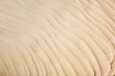 dokulu kum ve kopyalama alanı ile arka plan üst görünümü