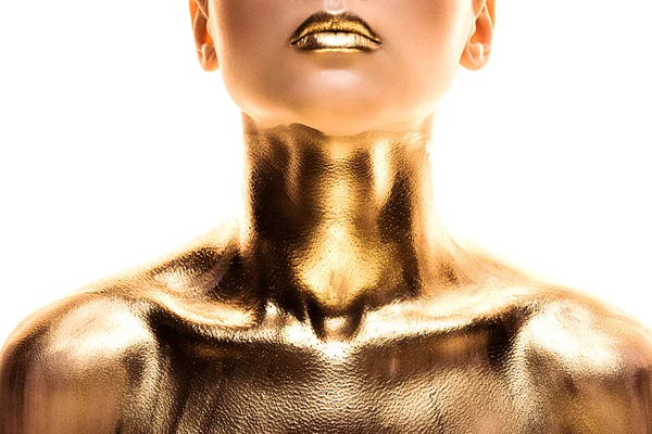Gold body paint Stock Photos, Royalty Free Gold body paint Images