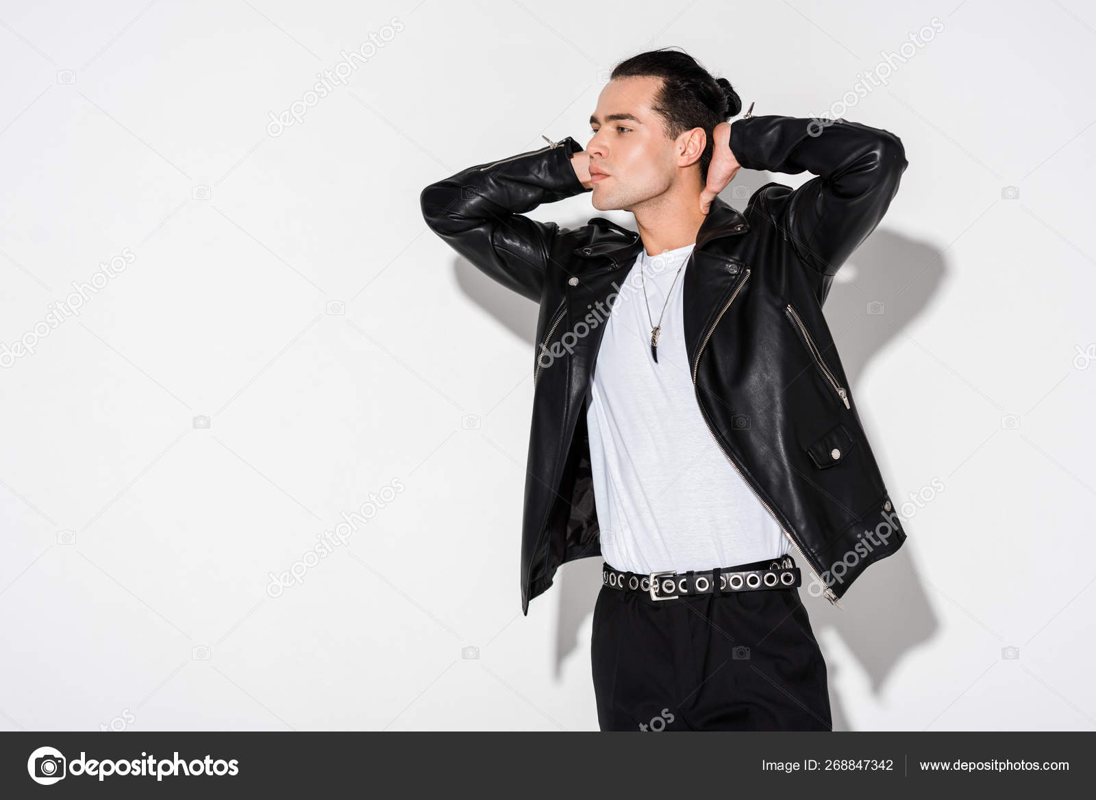 stylish white jacket