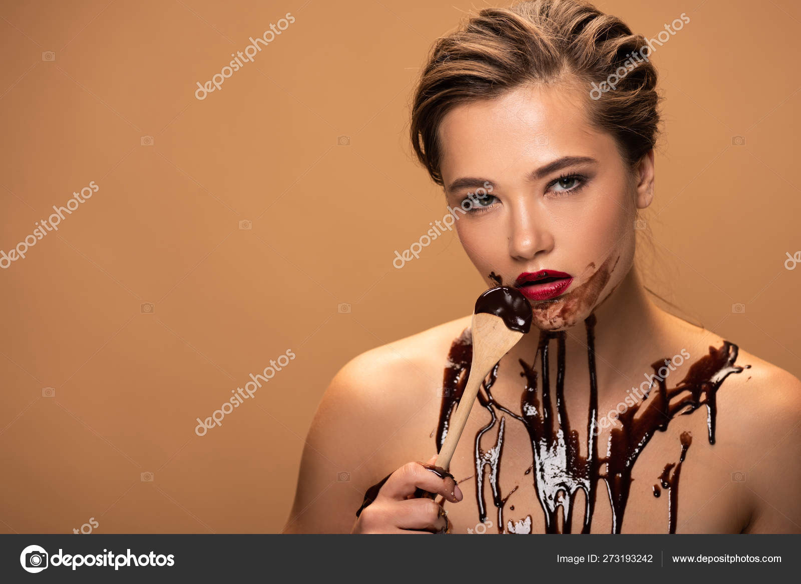Schau Mich Desnudo Naked Schokolade Frauen