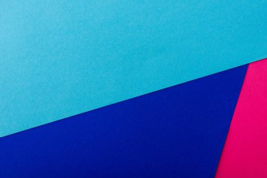 soyut geometrik arkaplan pembe, mavi kağıt