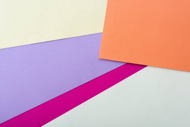 Renkli kağıda sahip soyut geometrik arkaplan