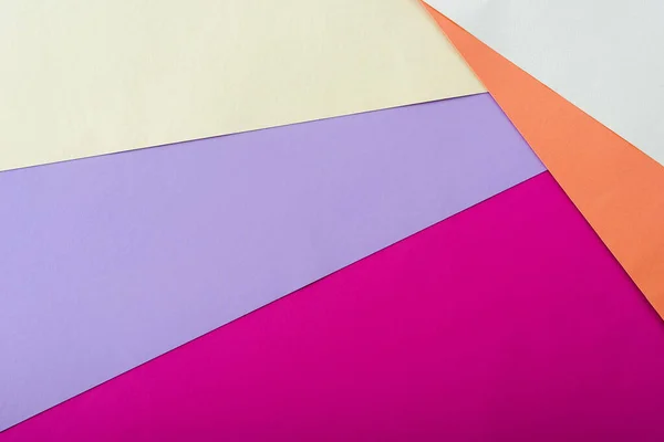Абстрактный Геометрический Фон Цветной Бумагой — стоковое фото