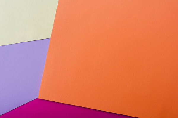 abstract geometric background with colorful paper