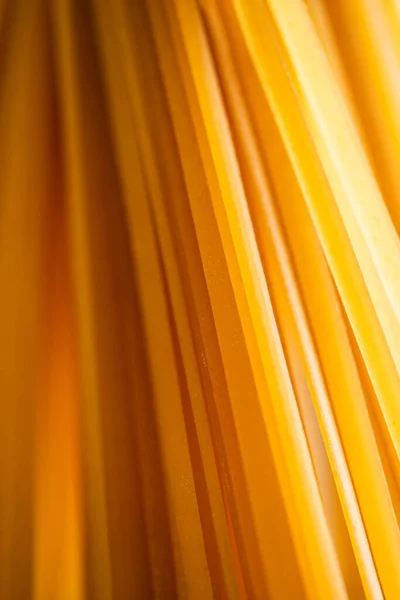 Close View Uncooked Italian Spaghetti — Stock Photo, Image