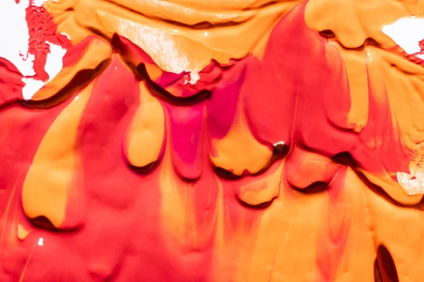 Вид Зверху Червоний Помаранчевий Рожевий Абстрактний Фон — стокове фото