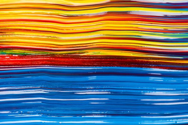 abstract colorful background with paint brushstrokes