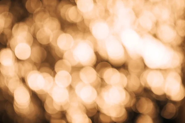 Schöne defokussierte abstrakte goldene Bokeh Hintergrund — Stockfoto