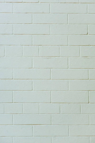 Close-up view of white textured brick wall background — Stock Photo