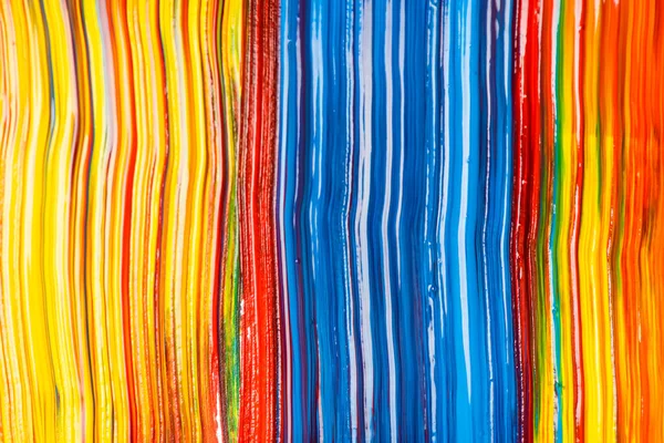 Abstract colorful background with paint brushstrokes — Stock Photo