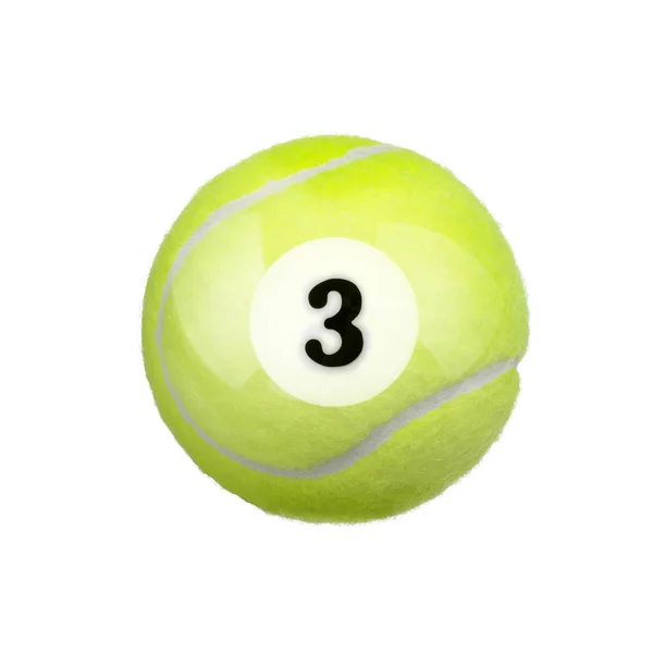 Billiard Tennis Ball — Stock Photo, Image