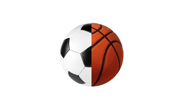 Basketbol Futbol Topu — Stok fotoğraf