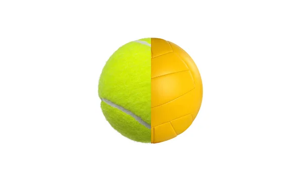 Tennis Volleybal Bal — Stockfoto