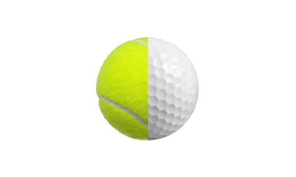 Tennis Golfbal — Stockfoto