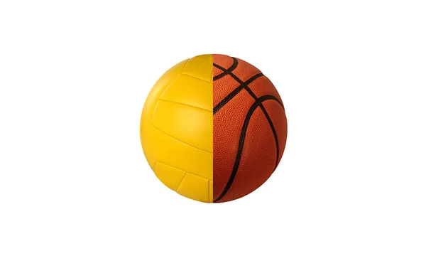 Voleybol Basketbol Topu — Stok fotoğraf