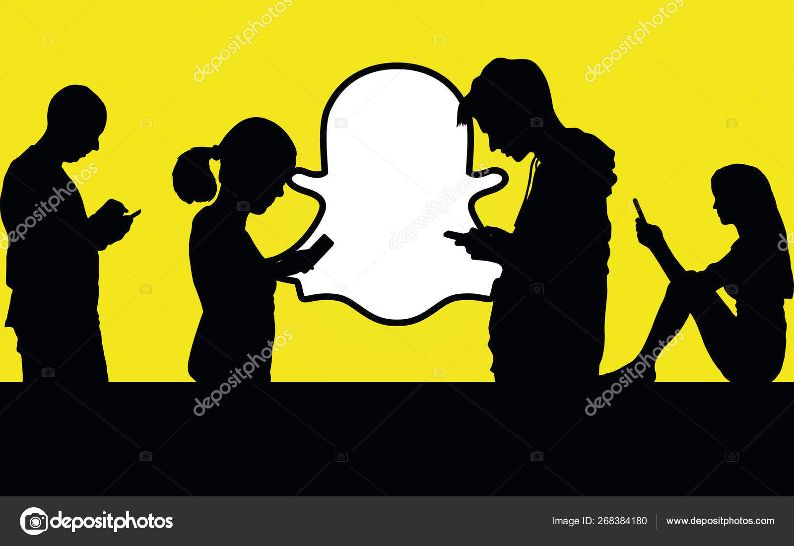 Herunterladen - Junge Menschen nutzen soziale Medien — Stockbild Junge Menschen nutzen soziale Medien — Stockfoto