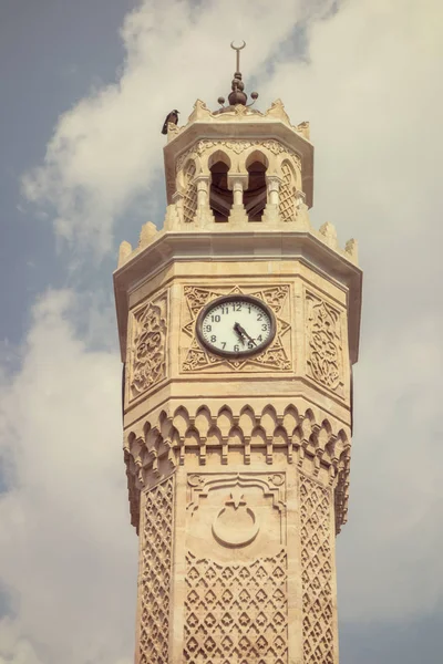 Det Historiska Klocktornet Izmir — Stockfoto