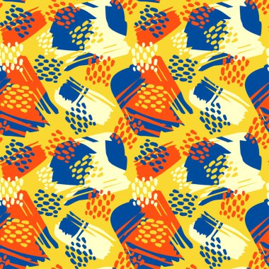 Çiçek stilize Dikişsiz desen, çizim stili grafiti akrilik. Spor giyim baskı, gençlik sorunsuz parlak dinamik geometrik motif