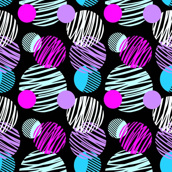 Motif Abstrait Géométrique Sans Couture Imprimé Vêtements Sport Jeune Motif — Image vectorielle