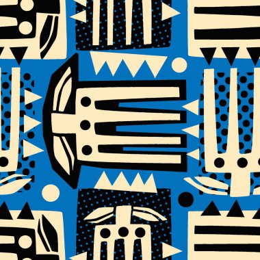 Soyut çiçek seamless modeli. Sonsuz doku duvar kağıdı, farklı kumaş sarma, dekorasyon, tebrik kartı, tekstil veya t-shirt giyim tasarım için doodles