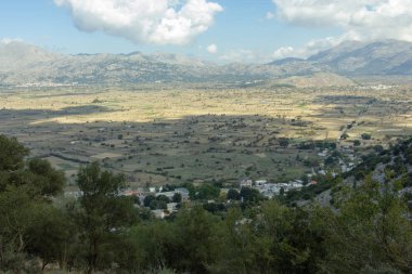 Lasithi Yaylası 'nda Zeus 'un Psychro Mağarası mağarasını görüntüle, Girit, Yunanistan