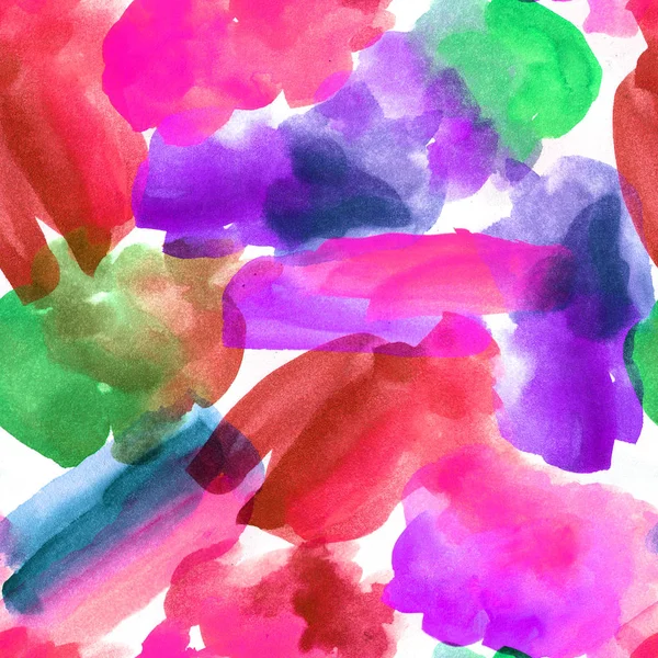 Beautiful hand drawn watercolor seamless pattern — Stock Photo, Image