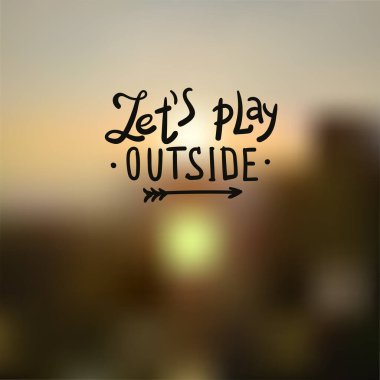 Tasarımınız için bulanık arkaplanda elle çizilmiş harfler