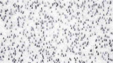 Sosyal ağ soyut arkaplanı