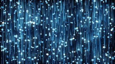 Mavi parçacıklar arka plan