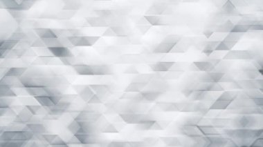 Beyaz Üçgenler Soyut Arkaplan