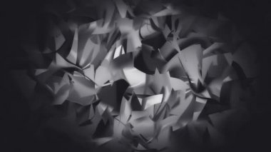 Karanlık Sakin Dalgalı Soyut Arkaplan