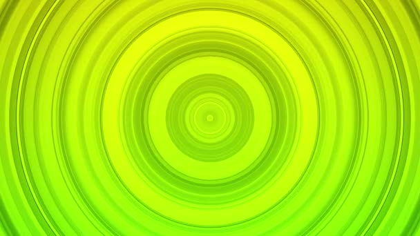 Okrągły geometryczny zielony streszczenie tło — Wideo stockowe