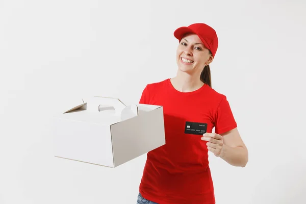 red cap shirt