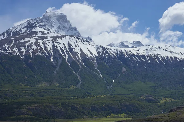 Landschaft Entlang Der Carretera Austral Oberhalb Des Rio Ibanez Patagonien — Stockfoto
