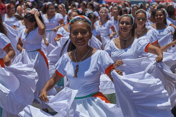 Arica Chile Febrero 2017 Grupo Bailarines Ascendencia Africana Afrodescendiente Actuando — Foto de Stock