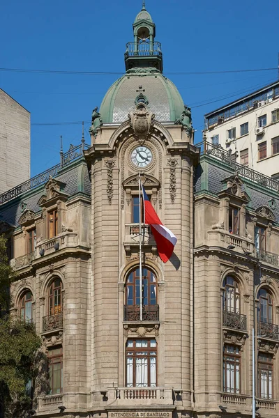 Santiago Chile Απριλίου 2014 Χρηματιστήριο Στο Σαντιάγο Πρωτεύουσα Της Χιλής — Φωτογραφία Αρχείου