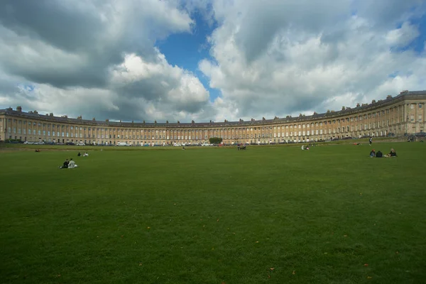 Bath United Kingdom September 2020 Royal Crescent Bath Somerset United — Stock Photo, Image