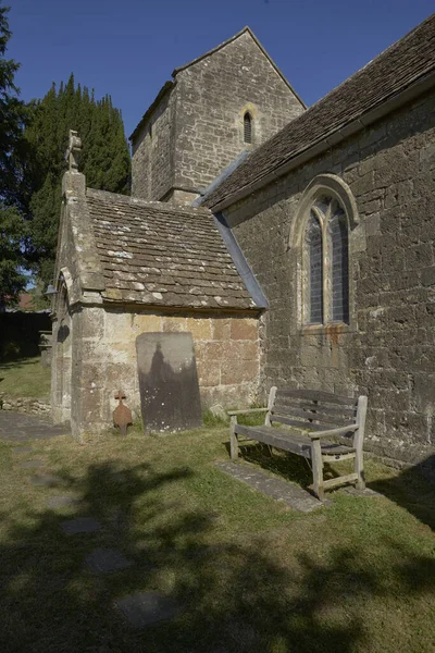 Langridge Cotswolds Storbritannien Maj 2020 Historisk Kyrka Den Lilla Byn — Stockfoto