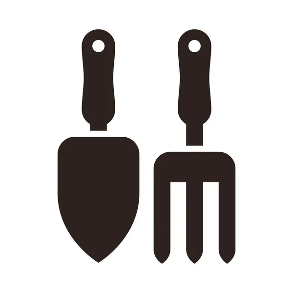 Gardening tools icon — Stock Vector