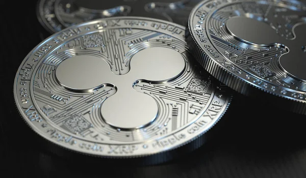 빛나는 Xrp 모호한 렌더링 — 스톡 사진