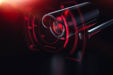 Veri Kaçak kavramı. Düşman istihbarat örgütleri infiltratlar hassas veya gizli verileri kavramı için. 3D render