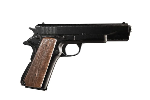 Pistole Isoliert Auf Weißem Hintergrund Illustration — Stockfoto