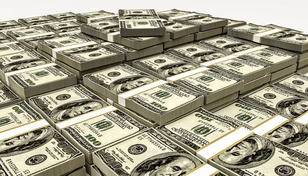 Büyük dolar yığını — Stok fotoğraf